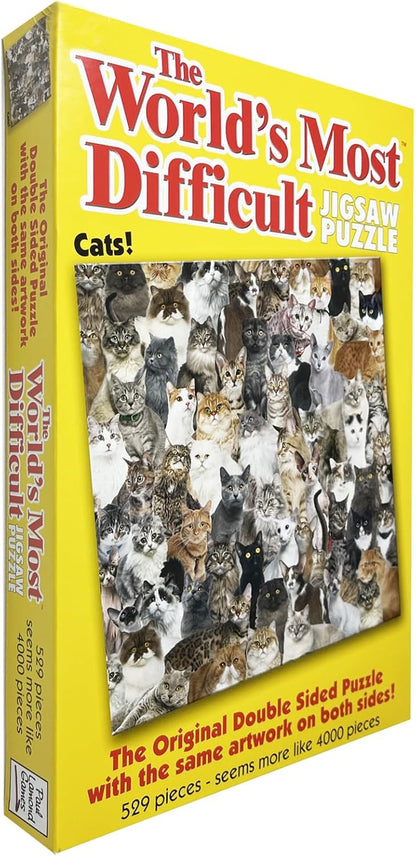 Paul Lamond 5995'The World’s Most Difficult Jigsaws/Cats' Puzzle (529-Piece