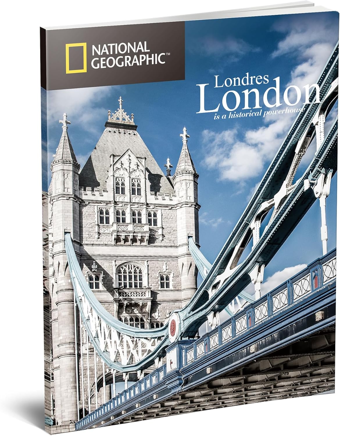 University Games 7655 Games National Geographic Tower Bridge 3D Puzzle, Multicolored