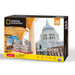 University Games 7665 National Geographic St Pauls 3D Puzzle, Multicolored