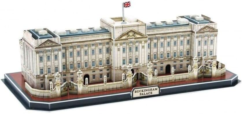 University Games 7675 National Geographic Buckingham Palace 3D Puzzle, Multicolored