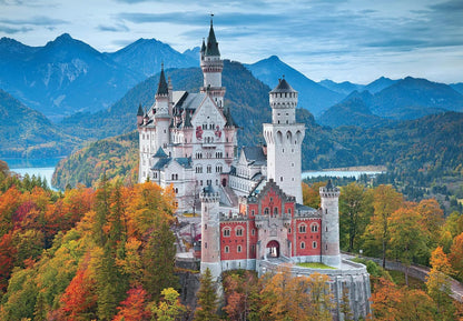 Cheatwell Games 13930 World's Smallest 1000 Piece Jigsaw Puzzle Neuschwanstein Castle, Various