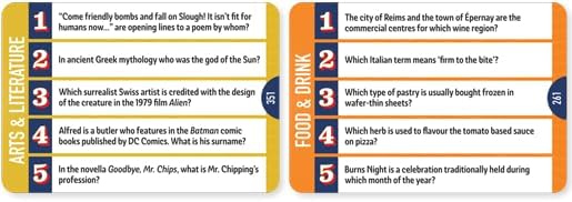 Cheatwell Games Host Your Own Pub Quiz - 2000 Trivia Questions Written For British Pub Quizzers - With Score Chart, Answer Pads & Pencils, ages 14+
