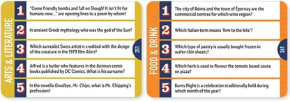 Cheatwell Games Host Your Own Pub Quiz - 2000 Trivia Questions Written For British Pub Quizzers - With Score Chart, Answer Pads & Pencils, ages 14+