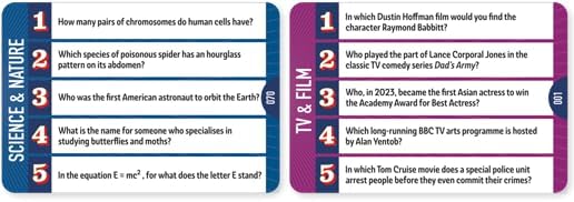 Cheatwell Games Host Your Own Pub Quiz - 2000 Trivia Questions Written For British Pub Quizzers - With Score Chart, Answer Pads & Pencils, ages 14+