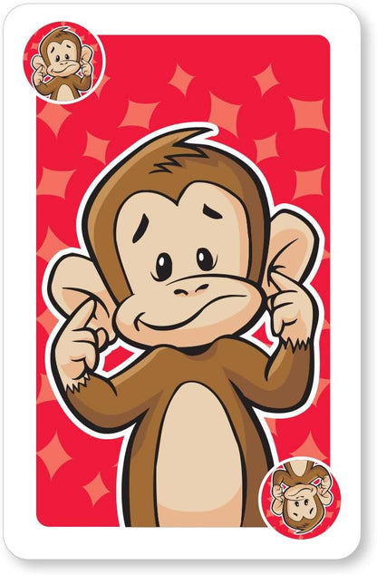 Cheatwell Games Go Nuts! Travel Card Game for Kids - Twist on Go Fish - Act Out Monkey Picture on Card - Ages 4 and Up