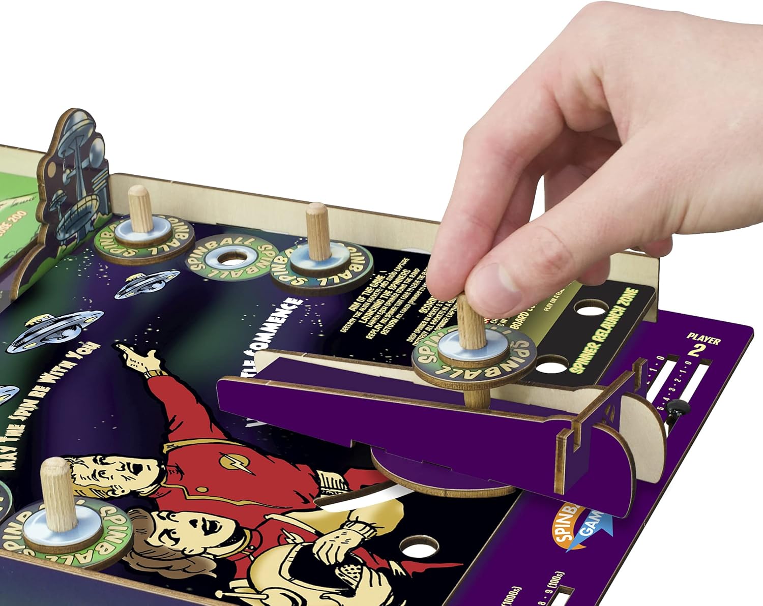 Cheatwell Games Alien Nation Spinball