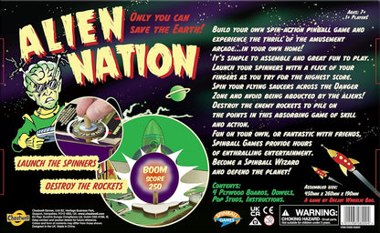 Cheatwell Games Alien Nation Spinball