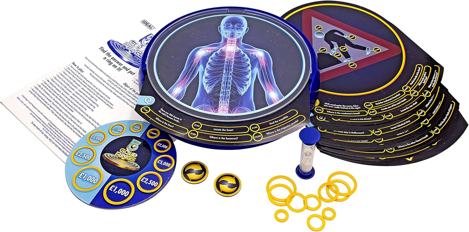 Five Gold Rings Board Game from Ideal