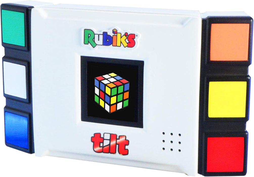 IDEAL | Rubik's Tilt Electronic Game: Twist, Turn, Learn | Brainteaser Puzzles | Ages 8+