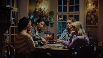 IDEAL | Nightmare Horror Adventures: An immersive story-driven horror board game experience | Murder Mystery Game | 4-5 Players | Ages 16+, Red