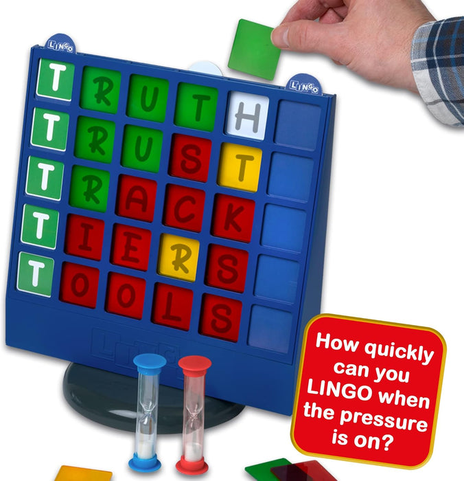 IDEAL | Lingo: The family word game, do you know your Lingo?| Family TV Show Board Game | For 3+ Players | Ages 10+