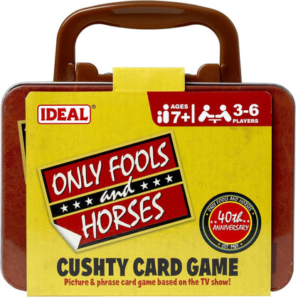 IDEAL | Only Fools and Horses Cushty Card Game: Picture & phrase card game based on the TV show! | Family TV Show Game| For 3-6 Players | Ages 8+