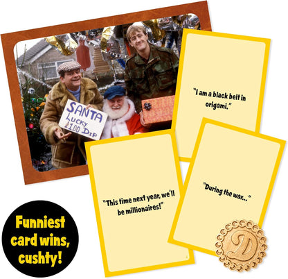 IDEAL | Only Fools and Horses Cushty Card Game: Picture & phrase card game based on the TV show! | Family TV Show Game| For 3-6 Players | Ages 8+