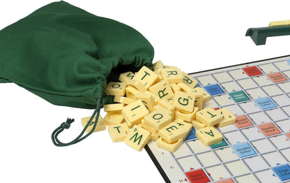 Super Scrabble: Twice as Many Tiles and a Giant-Sized Board, Classic Games, For 2-4 Players, Ages 10+