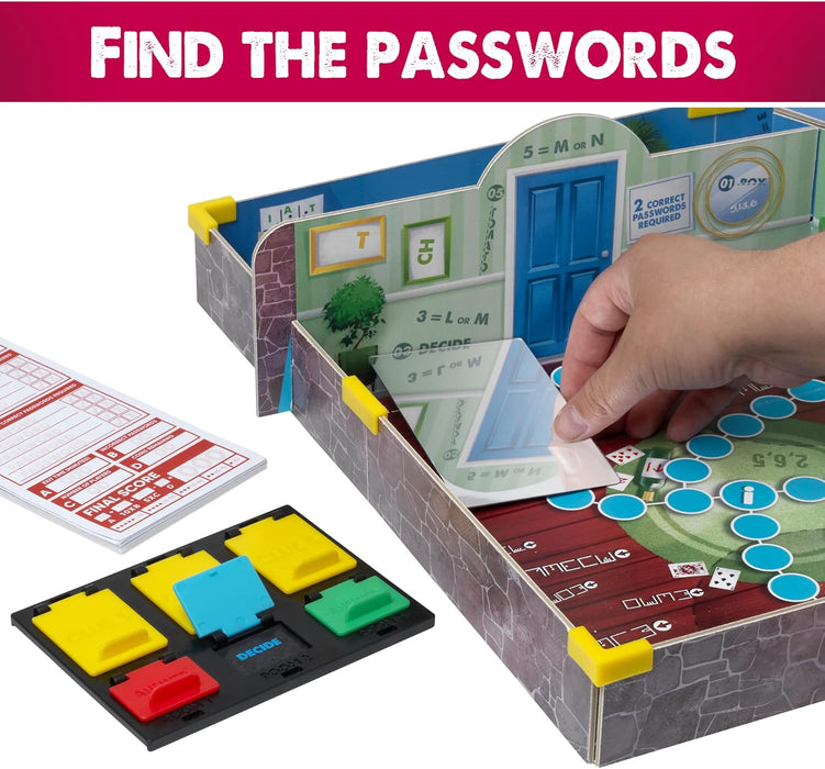 IDEAL | Race to Escape: The 3D replayable Escape Room board game! | Family Games | For 1-6 Players | Ages 8+