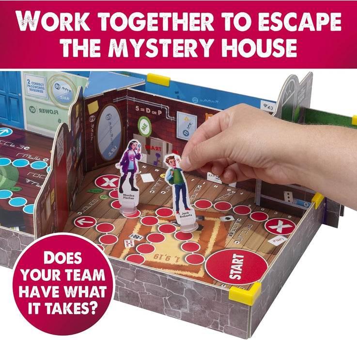 IDEAL | Race to Escape: The 3D replayable Escape Room board game! | Family Games | For 1-6 Players | Ages 8+