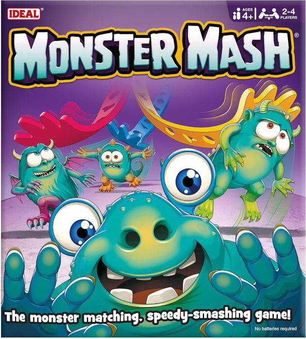 IDEAL | Monster Mash: The monster matching, speedy-smashing game | Kids Games | For 2-4 Players | Ages 4+