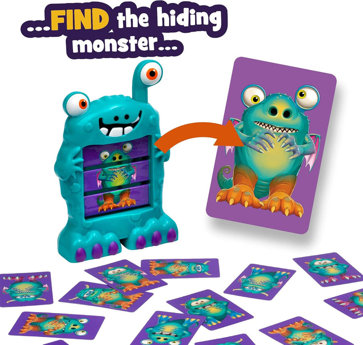 IDEAL | Monster Mash: The monster matching, speedy-smashing game | Kids Games | For 2-4 Players | Ages 4+