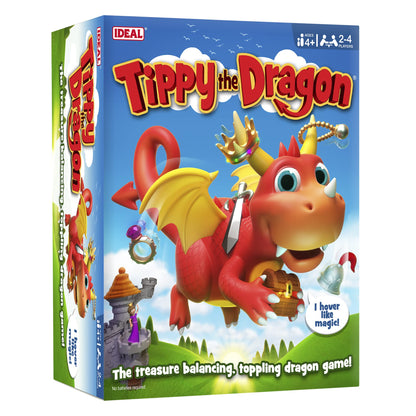 IDEAL | Tippy the Dragon: The treasure balancing, toppling dragon game! | Kids Games | For 2-4 Players | Ages 4+