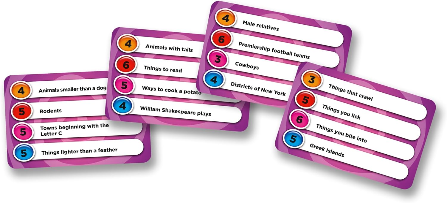 IDEAL | Don't Panic: The quick thinking naming board game! | Family Games | For 2+ Players | Ages 8+