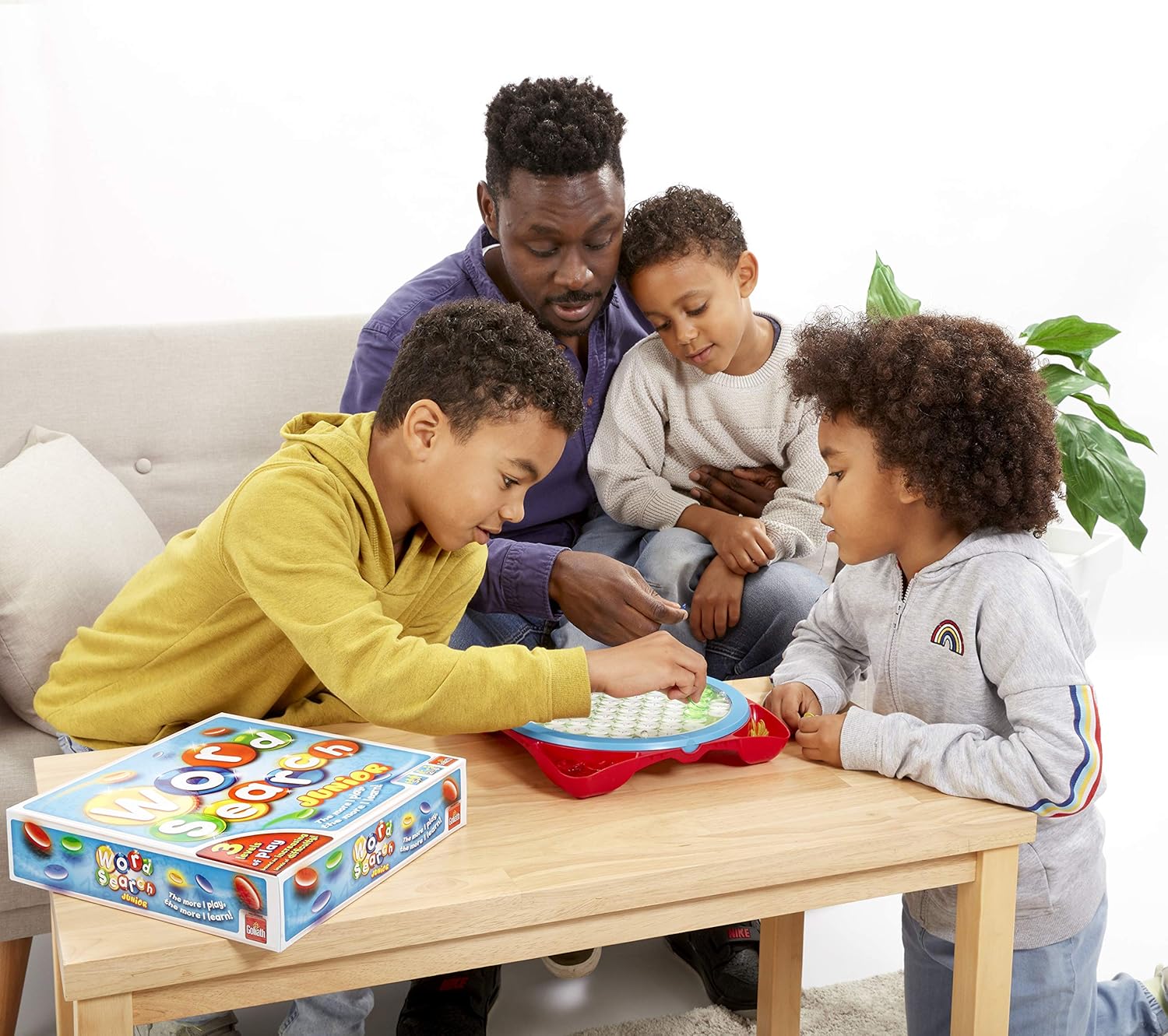 Wordsearch Junior | Fun Educational Word Puzzle Game for Kids | For 2-4 Players | Ages 4+