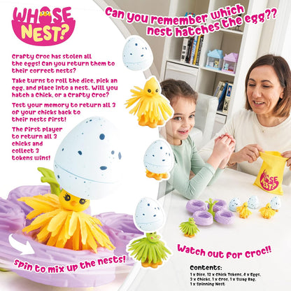 PlayMonster GY103 Whose Nest Preschool Game