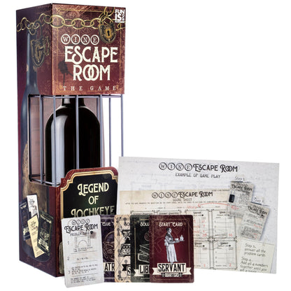 Boxer Gifts Wine Escape Room Game-Bottle Puzzle Box For Adults-Unusual Fun Gifts For Men & Women-Unique