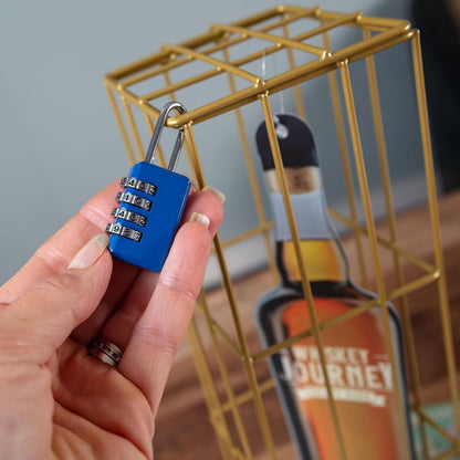 Boxer Gifts Whiskey Escape Room Game For Adults - Unlock The Cage - BOTTLE NOT INCLUDED | Fun Brain Teaser Puzzle For Adults | Whisky Gifts For Men On Birthdays Or Christmas & Unusual Presents For Dad