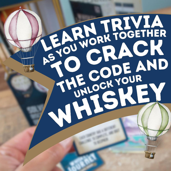 Boxer Gifts Whiskey Escape Room Game For Adults - Unlock The Cage - BOTTLE NOT INCLUDED | Fun Brain Teaser Puzzle For Adults | Whisky Gifts For Men On Birthdays Or Christmas & Unusual Presents For Dad