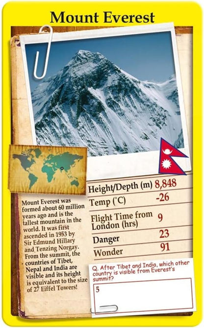 Top Trumps Wonders of the World Card Game