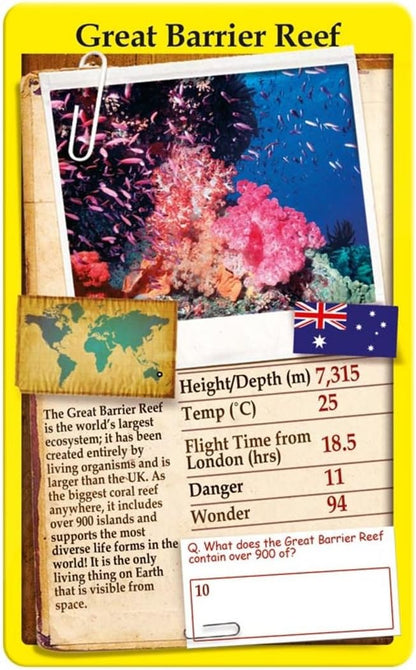 Top Trumps Wonders of the World Card Game