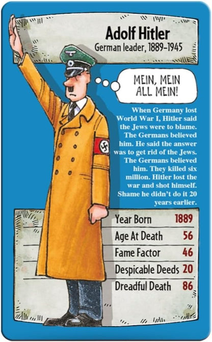 Horrible Histories Top Trumps Card Game