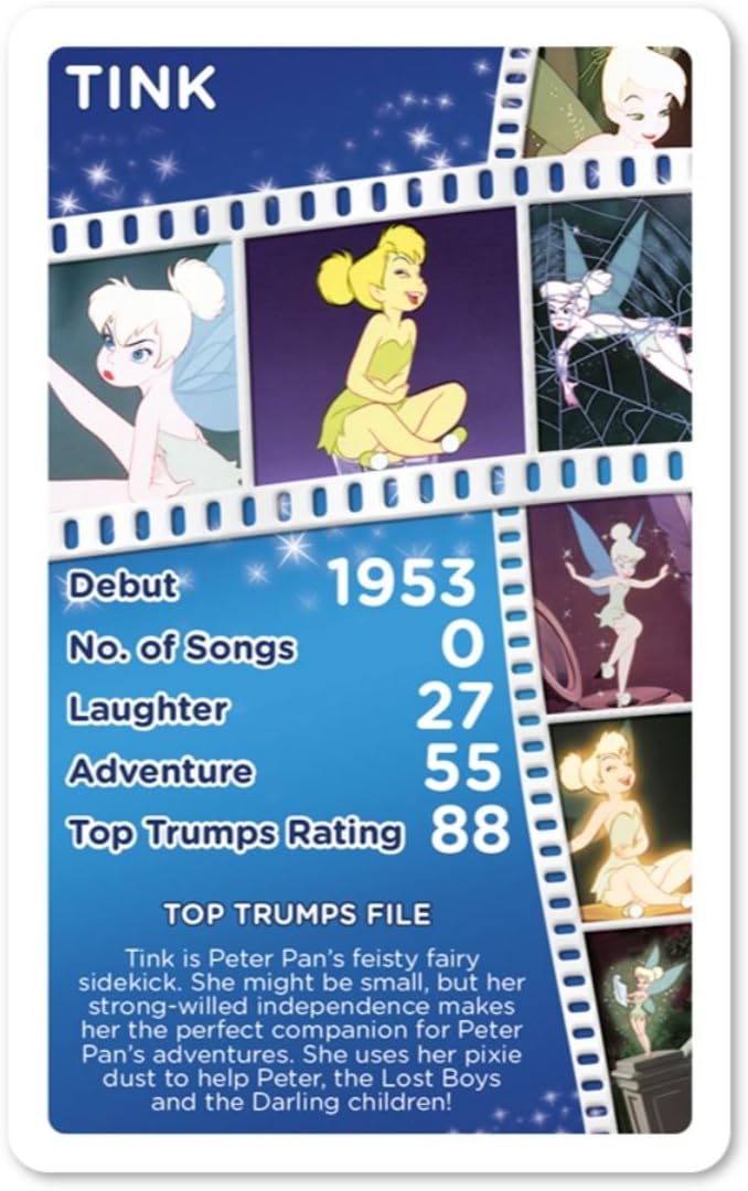 Top Trumps Disney Classics Quartett-Kartenspiel (englische Version