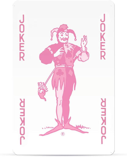 Waddingtons Number 1 Classic Pink Playing Card Game, play your favourite games from snap, poker and blackjack with this stylish deck, travel game, great gift and toy for boys and girls aged 6 plus
