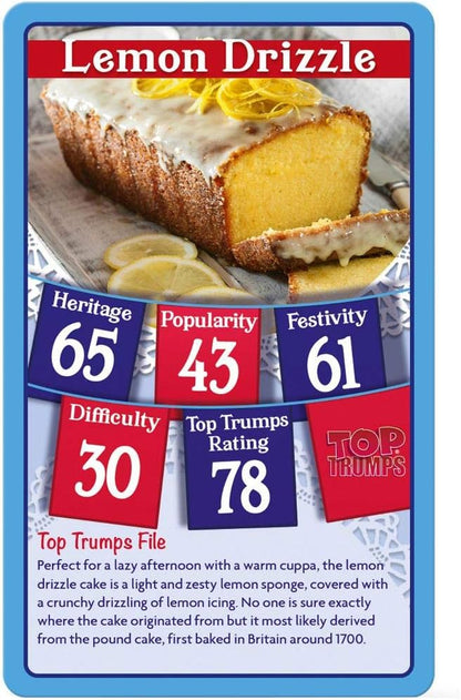 British Bakes Top Trumps Card Game