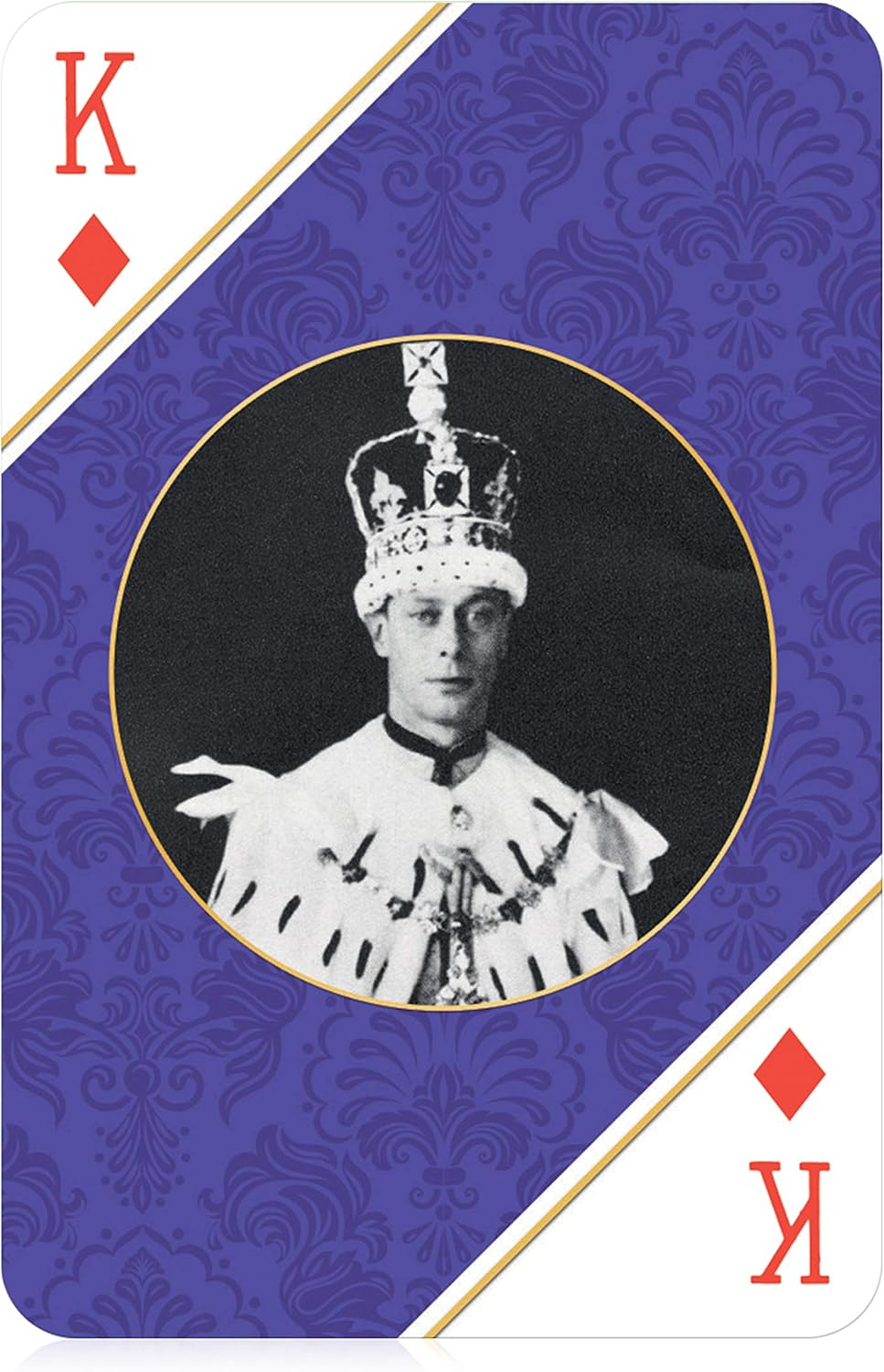Waddingtons Number 1 HM Queen Elizabeth II Playing Card Game, play with Princess Charlotte, Prince George, King George VI and Her Majesty’s corgis, gift and toy for boys, girls and adults Aged 6 plus
