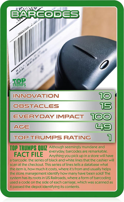 STEM: Terrific Technology Top Trumps Card Game