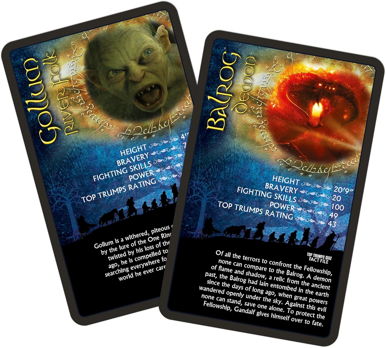 Top Trumps Lord of the Rings Battle Mat Board Game, Enter the battlefield with this tabletop edition, Play with Gandalf, Frodo, Arwen, Galadriel and Gollum, Educational games for ages 6 plus