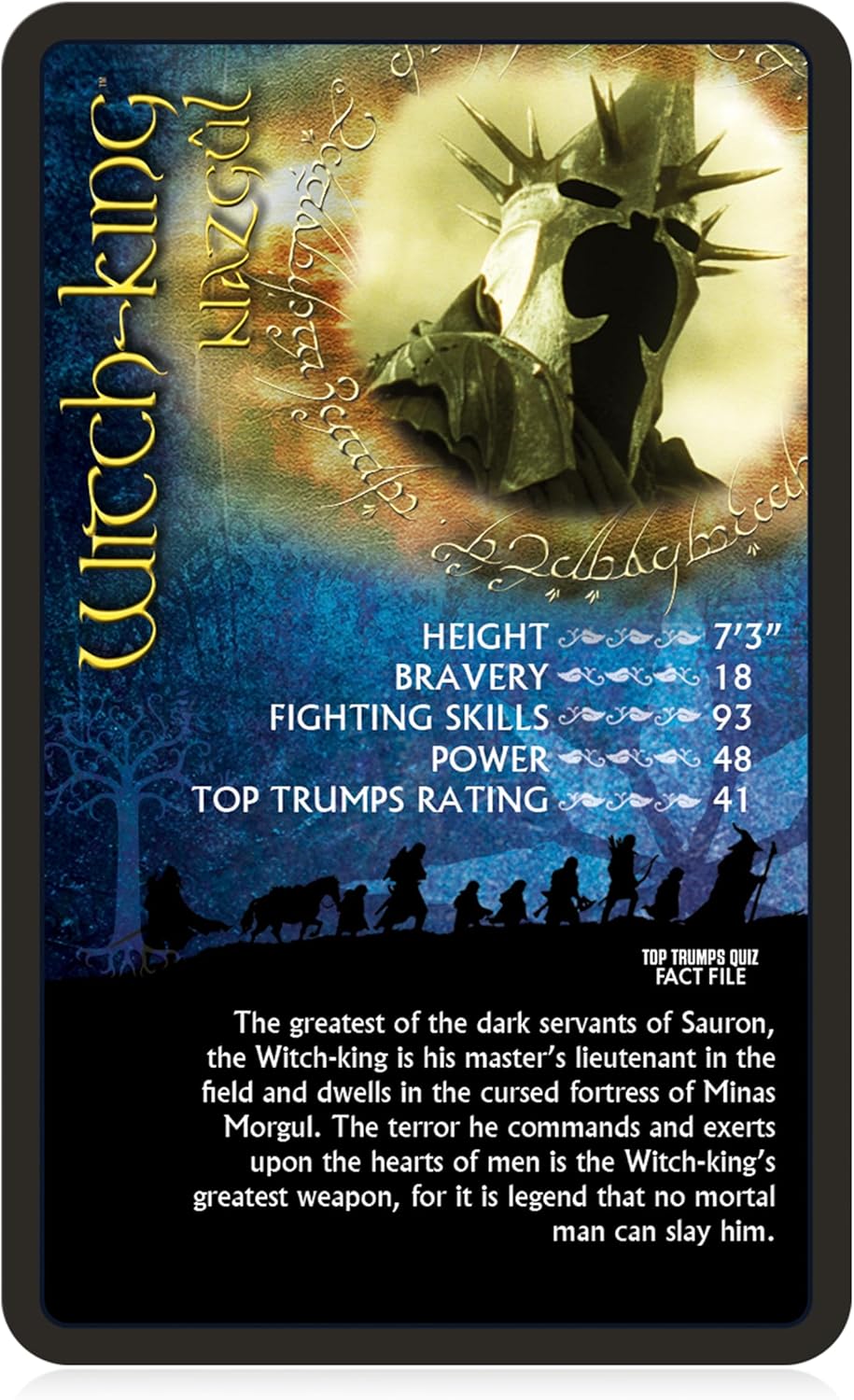Top Trumps Lord of the Rings Battle Mat Board Game, Enter the battlefield with this tabletop edition, Play with Gandalf, Frodo, Arwen, Galadriel and Gollum, Educational games for ages 6 plus