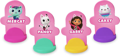 Winning Moves Gabby's Dollhouse Monopoly Junior Board Game, Buy Panda Paws, Kirry Fairy, Baby Box, DJ Catnip and trade your way to success, great gift for ages 6 plus