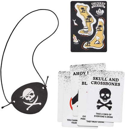 Ridley's Games GME060 Drunken Pirates, Drinking Game A6, Multicoloured
