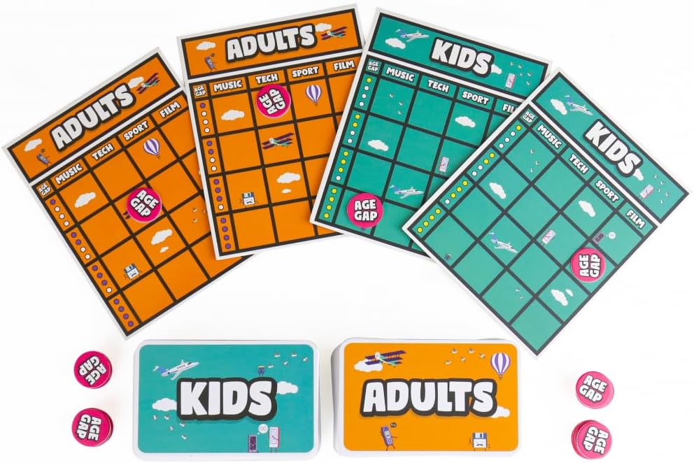 Age Gap - The Kids vs Adults Trivia Game