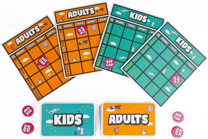 Age Gap - The Kids vs Adults Trivia Game