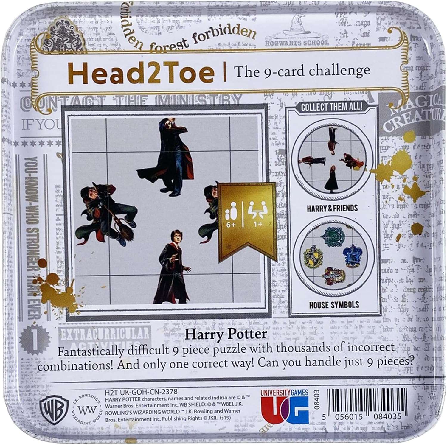 Harry Potter 08403 Head 2 Toe Puzzle Challenge