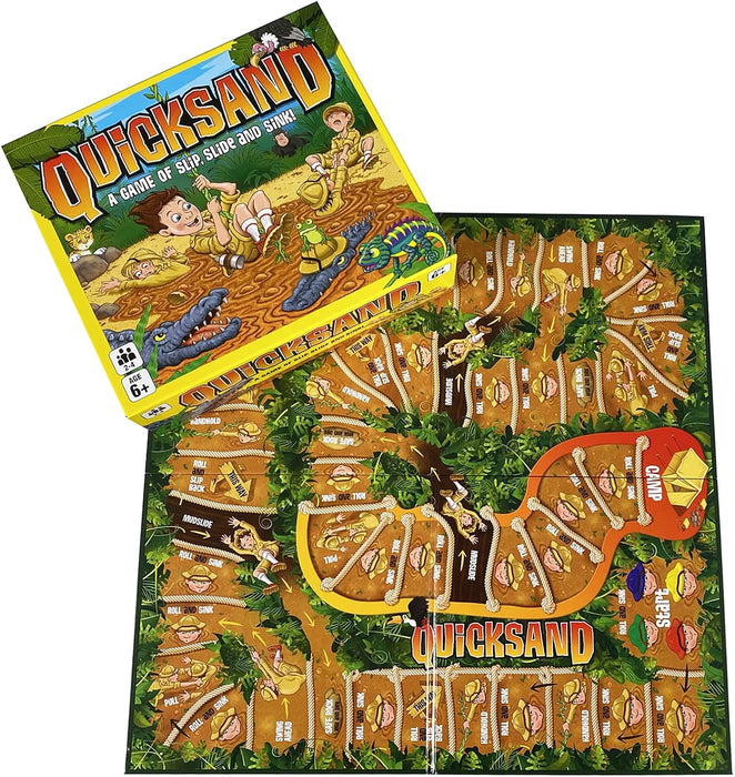 University Games Quicksand Board Game, Multicoloured, Large, 08419