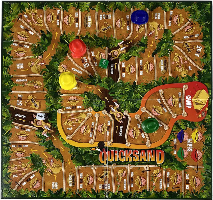 University Games Quicksand Board Game, Multicoloured, Large, 08419