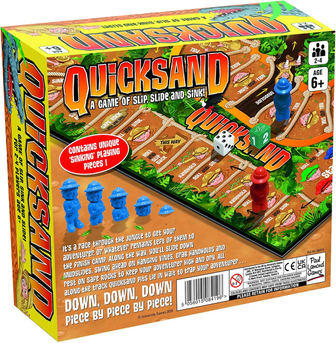 University Games Quicksand Board Game, Multicoloured, Large, 08419