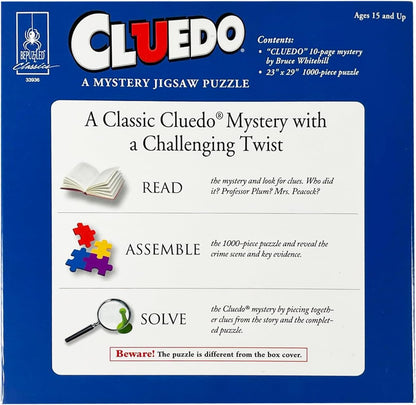 University Games U08582 Cluedo Mystery 1,000 piece Jigsaw Puzzle