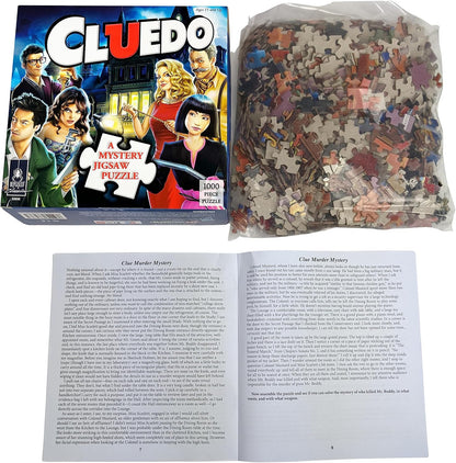 University Games U08582 Cluedo Mystery 1,000 piece Jigsaw Puzzle