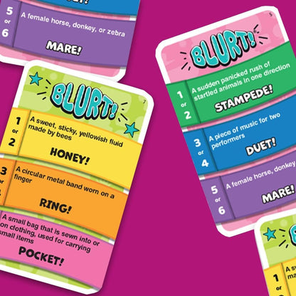 University Games Blurt Board Game